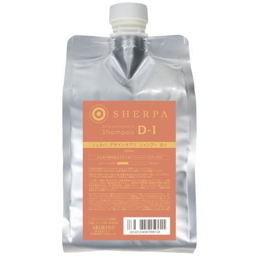 シェルパデザインサプリシャンプー Ｄ－１ 詰替 １０００ｍｌ
